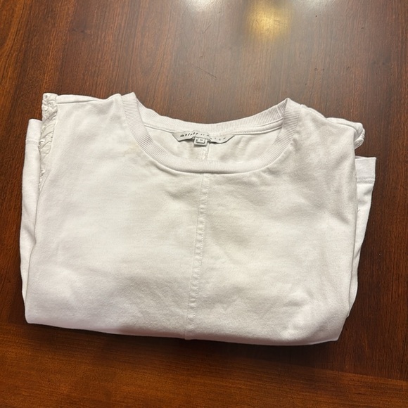 The Nines by Hatched All White‎ Jersey Eyelet Sleeve Dress - Picture 5 of 5